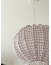 Abażur Kula Muślin Lillac