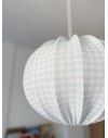 Abażur Kula Muślin Baby Blue